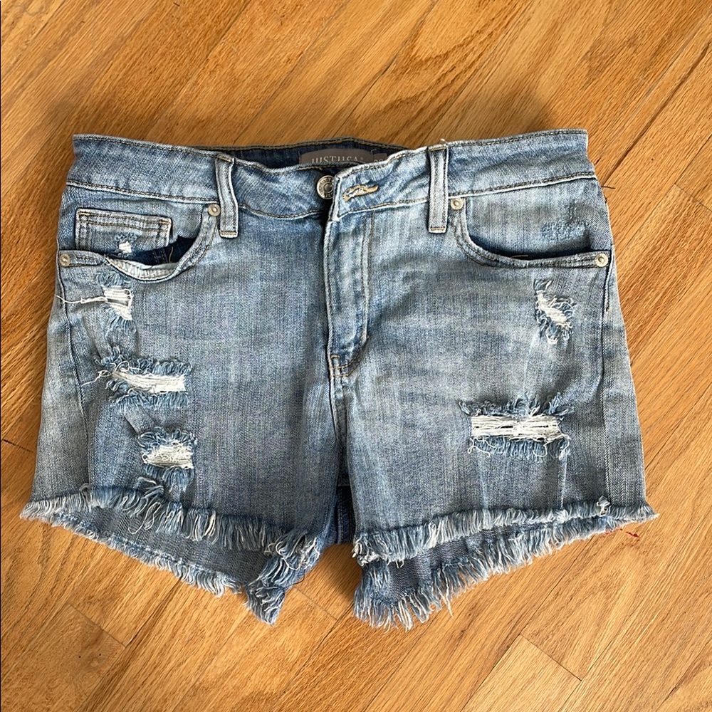 Just USA Women's Blue Jeans Shorts